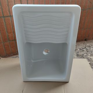 Pila de porcelana para lavadero