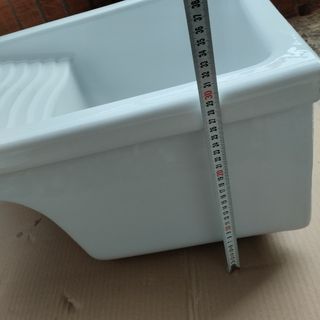 Pila de porcelana para lavadero