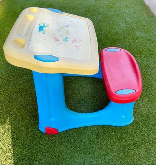 Pupitre Escritorio Infantil Smoby Plástico