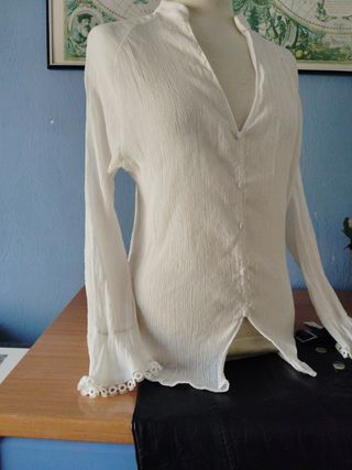 Conjunto Blusa Zara y Falda Bershka tallaM