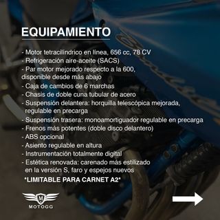 Suzuki Bandit S 650 Azul de 2005