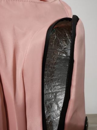 Mochila impermeable rosa