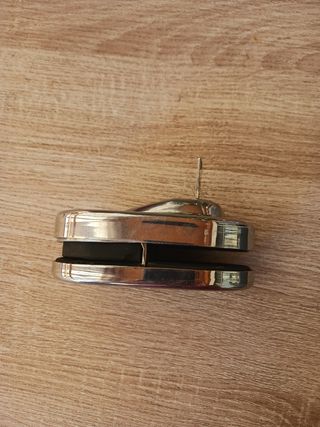 Cerradura acero puerta cristal