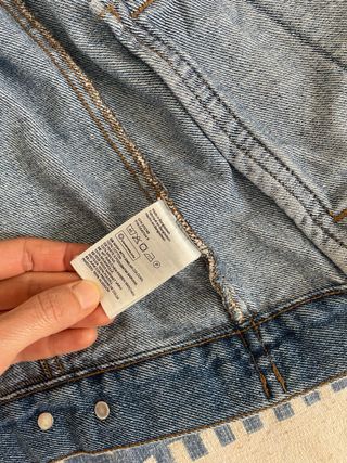 Cazadora vaquera oversize H&M