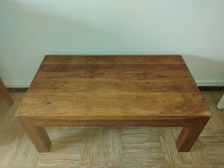 Mesa de centro de madera