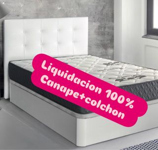 Canapé + Colchón 100% Liquidación