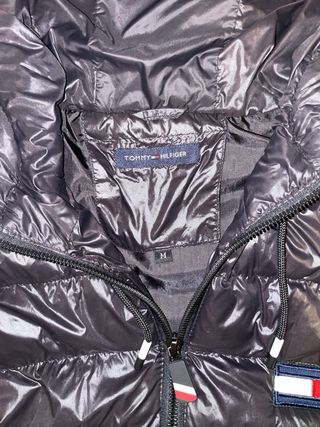 Chaleco Tommy Hilfiger Negro con Capucha
