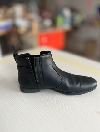 Botines Negros Talla 39 Esmara