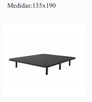 Base tapizada 135x190 cm