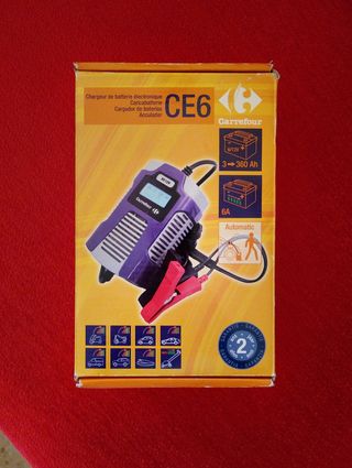 Cargador de batería automático CE6