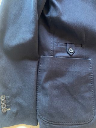 Americana Massimo Dutti Azul Talla 54 L