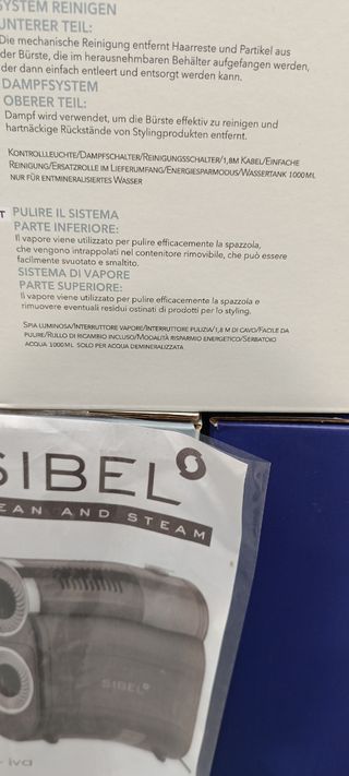 Puliscispazzole Sibel Clean and Steam
