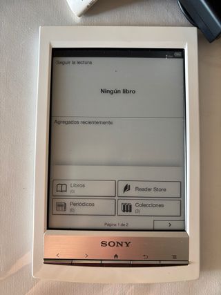 Ebook Sony Blanco + Cargador Original