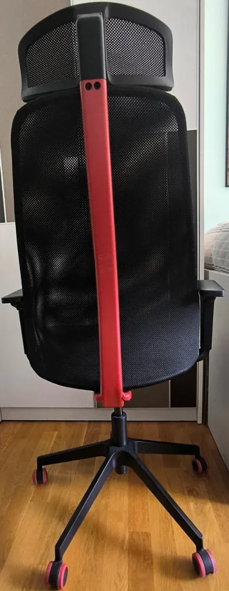 Sedia da gioco MATCHSPEL nera