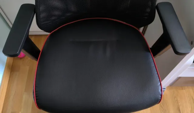 Sedia da gioco MATCHSPEL nera