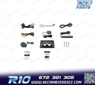 RADIO GPS ANDROID 13 MERCEDES W204 07-10 NTG 4.0