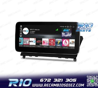 RADIO GPS ANDROID 13 MERCEDES W204 07-10 NTG 4.0