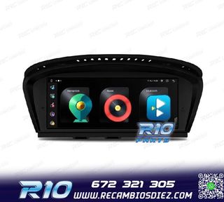 RADIO GPS ANDROID 12 PARA BMW SERIE 3 E90 E91 E92 E93 SERIE