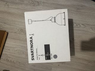 Lámpara Colgante IKEA SVARTNORA Acero Inox