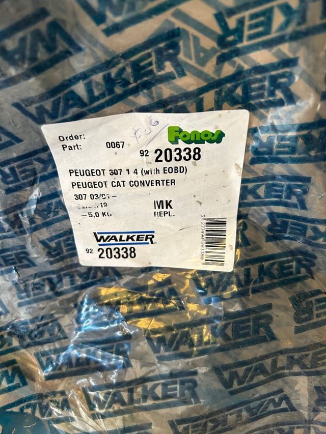 Catalizador Walker 20338 Nuevo