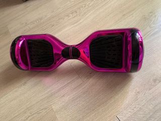 Patinete Eléctrico Hoverboard Rosa Metálico