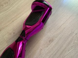 Patinete Eléctrico Hoverboard Rosa Metálico
