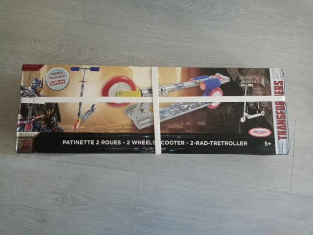 Patinete Transformers 2 Ruedas Plegable
