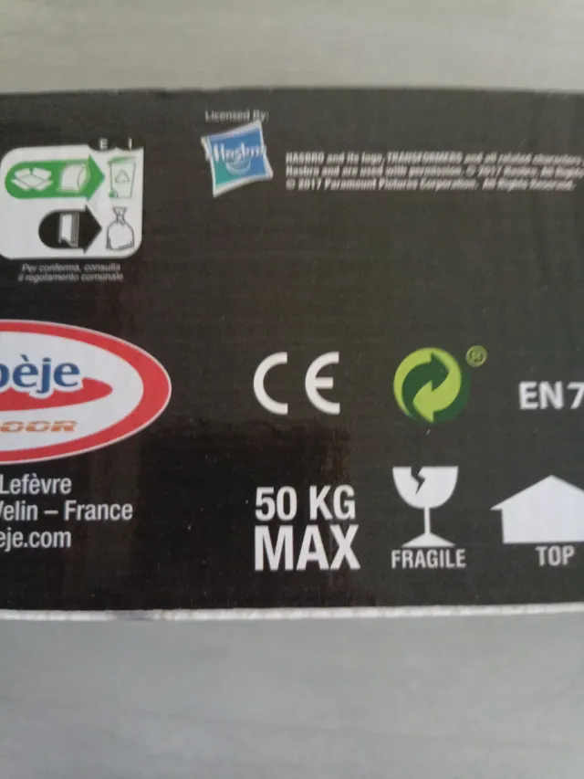 Patinete Transformers 2 Ruedas Plegable