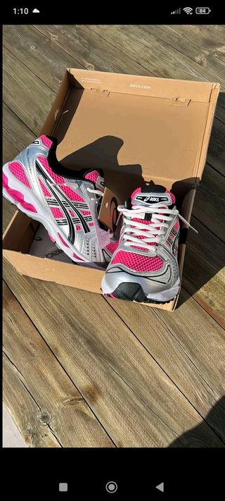 Zapatillas Pink/Silver
