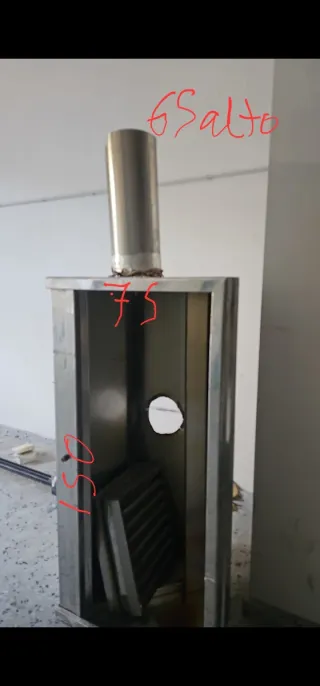 Campana extractora inoxidable
