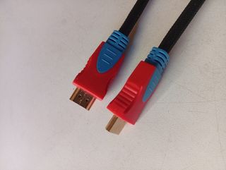 Cable HDMI Rojo y Azul
