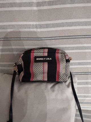 Bolso Bimba y Lola negro y rosa