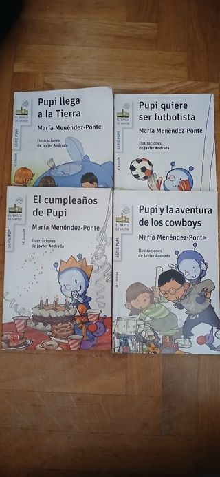 Libros de Pupi, Rasi y más 
