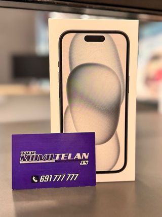 iPhone 15 128GB Negro Nuevo