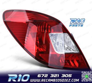 PILOTO IZQ OPEL CORSA D 06- ROJO BLANCO