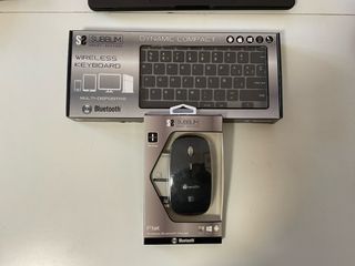 Teclado y Ratón Bluetooth Subblim Nuevos