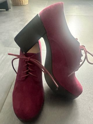 Botines de tacón mujer