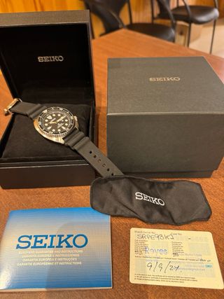 Seiko Tortuga SRPE93K1 Reloj Automático