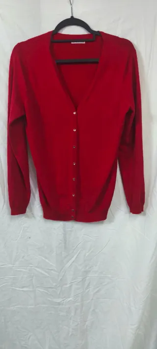 Chaqueta de punto Encuentro Roja