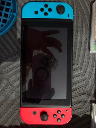 Nintendo Switch Azul/Rojo + Juegos
