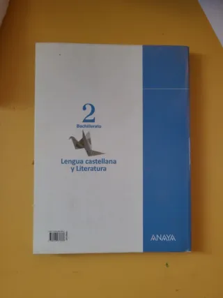 Lengua Castellana y Literatura 2º Bachillerato....