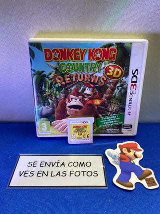 JUEGO NINTENDO 3DS DONKEY KONG COUNTRY RETURNS 3D