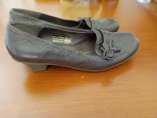 Zapatos de señora marrones