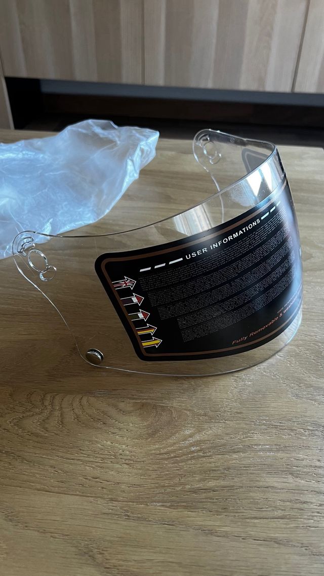 Pantalla transparente para casco Bycity Roadster