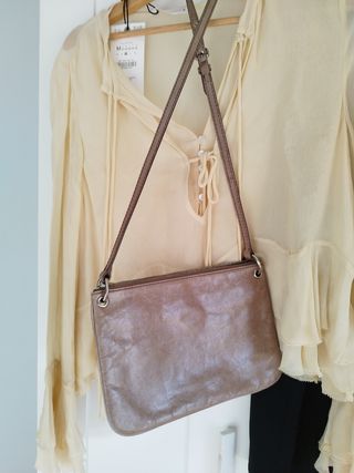 Bolso bandolera Bimba y Lola beige/marrón