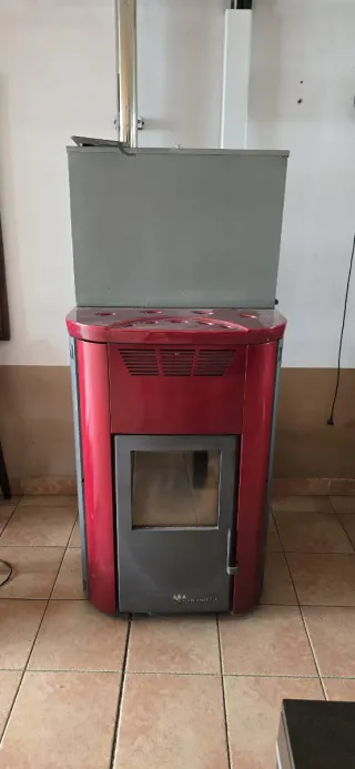 Caldera Estufa Pellets Ecoforest Hidro 24KW