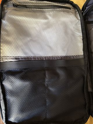 Mochila de viaje cabina compresión azul