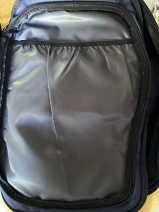 Mochila de viaje cabina compresión azul