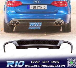 DIFUSOR AUDI A4 B8 12-15 LOOK S LINE