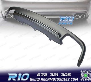DIFUSOR AUDI A6 4G 12-15 LOOK S6